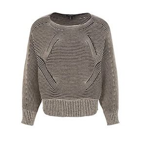 Tribal Long Sleeved Dolman Sweater